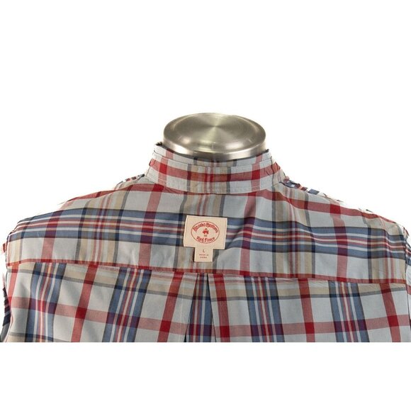Brooks Brothers Shirt Men Large Plaid Cotton  Button Down Size Large - Picture 10 of 10